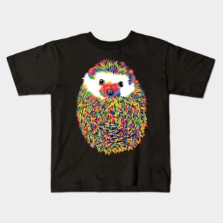 Hedgehog o Colors Kids T-Shirt